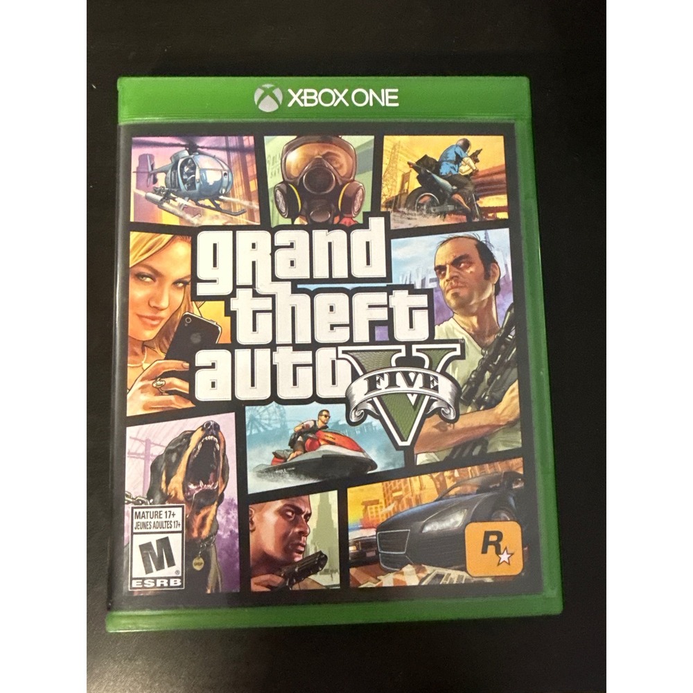 Grand Theft Auto V GTA 5 Xbox One Rockstar Games Action Adventure M Rating